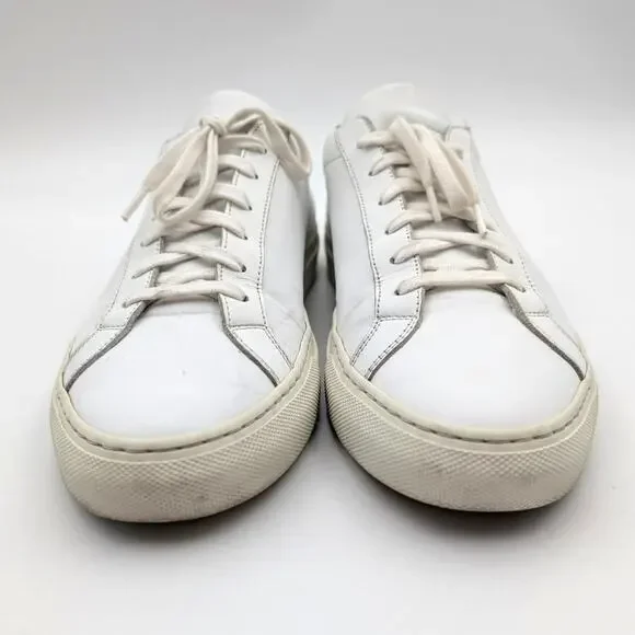 Common Projects Original Achilles Sneaker Shoes Men's White Size US7.5 EU41